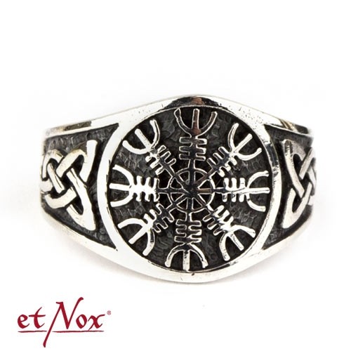 etNox-Ring "Eagershelm" 925er Silber