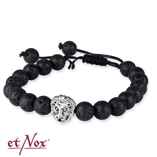 etNox - Armband "Löwe" mit echten Steinen