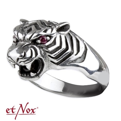 etNox - Ring "Tiger" 925 Silber