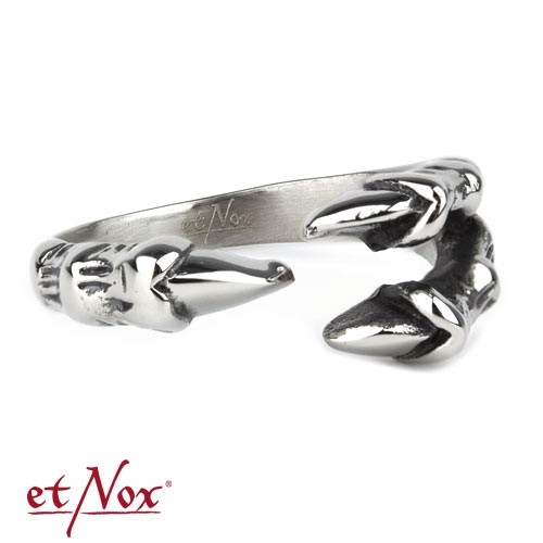 etNox - Ring "Klaue" Edelstahl