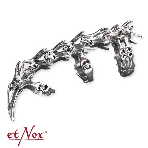 etNox - Ring "Metal Spine" Edelstahl