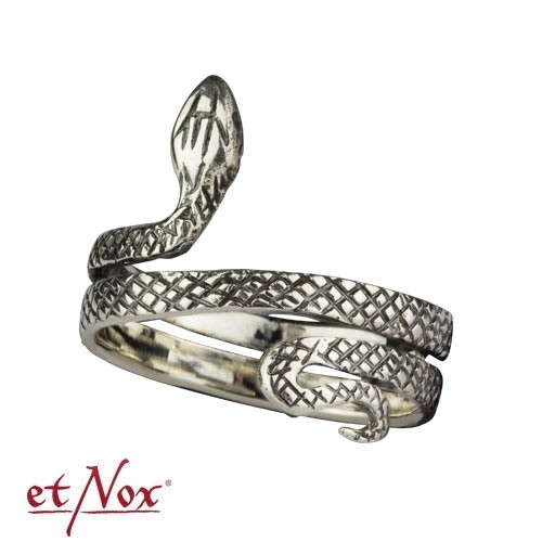 etNox - Ring "Schlange" 925 Silber