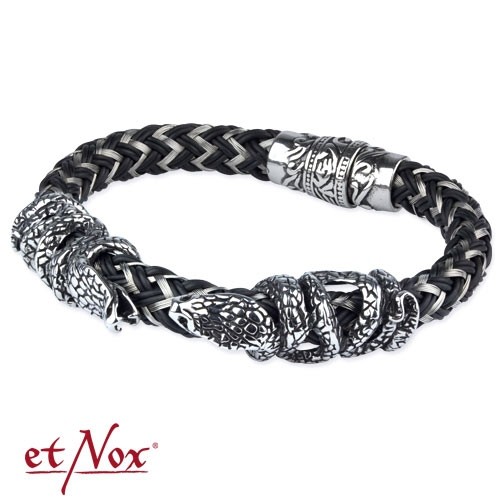 etNox - Armband "Cobra" Edelstahl