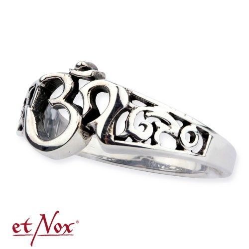 etNox-Ring "Om" 925 Silber