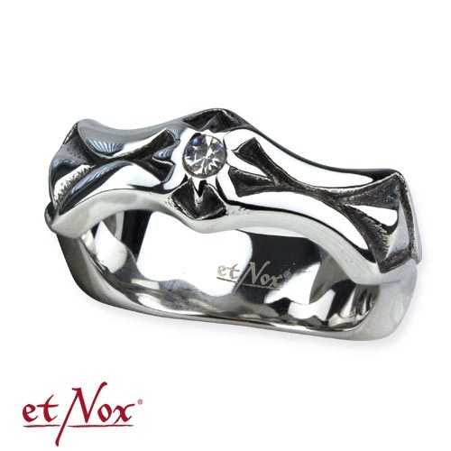 etNox - Ring "Medieval" Edelstahl